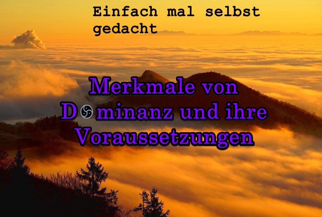 Titelbild zur Lesereise: Merkmale von Dominanz und ihre Voraussetzungen