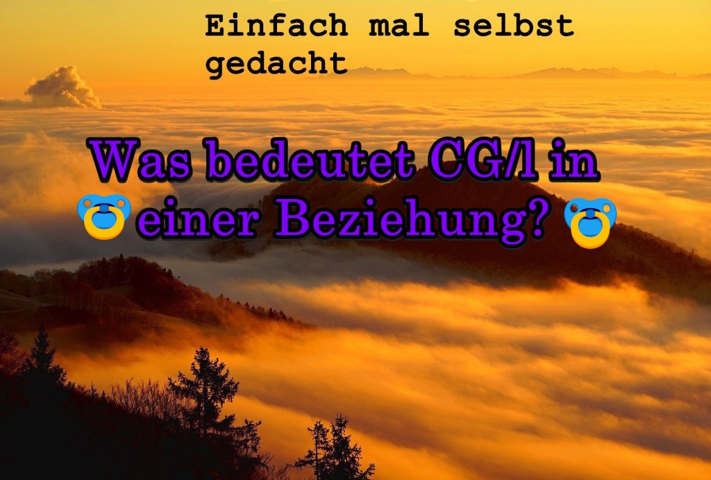 Titelbild zum Artikel: Was bedeutet CG/l in einer Beziehung?