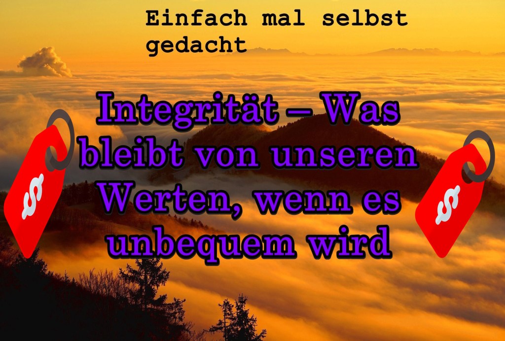 Titelbild zur Lesereise: Integrität – Was bleibt von unseren Werten, wenn es unbequem wird