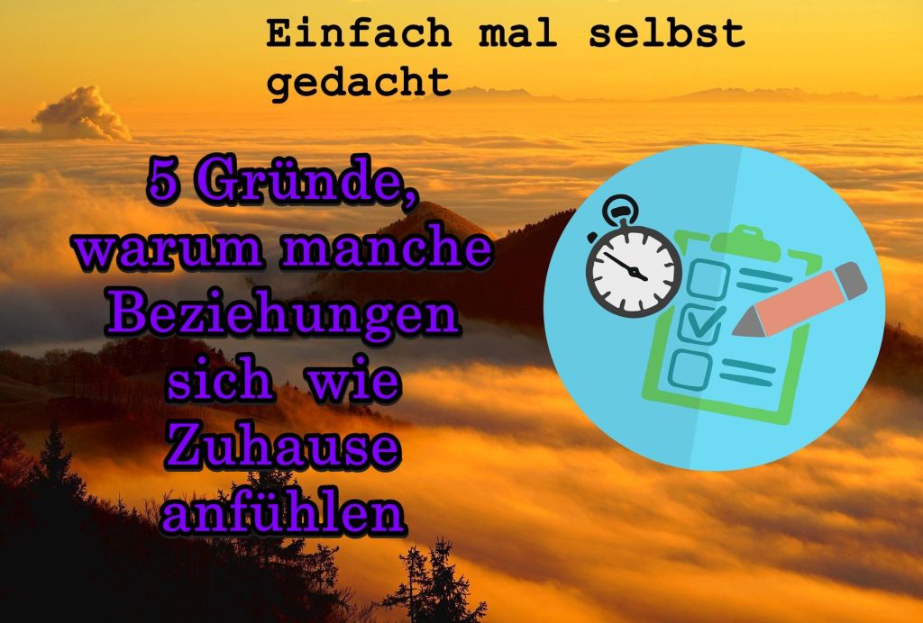 Titelbild zum Artikel: 5 Gründe, warum manche Beziehungen sich  wie Zuhause anfühlen